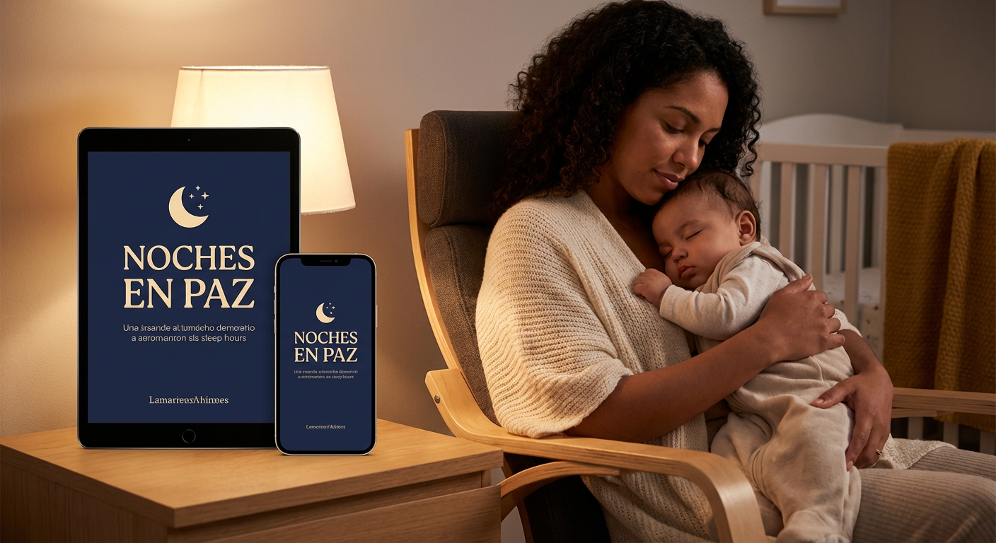 Noches en paz, Reset de sueño del bebe en 7 dias (sin llorar)